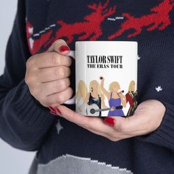 Taylor Swift Eras Tour Coffee Mug, Swiftie Merch, Taylor Swift Fan Gift