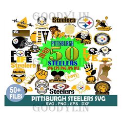 Pittsburgh Steelers svg, bundle nfl team svg, bundle ncaa team svg