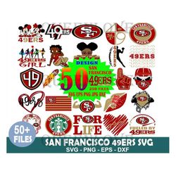 San Francisco 49ers SVG, San Francisco 49ers SVG Bundle