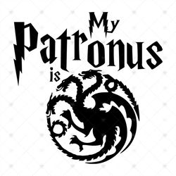 My Patronus Is Bend The Knee Shirt Png, Game Of Thrones Shirt Svg, Mother Of The Dragon Shirt Svg, Dany Tagaryen, Dragon