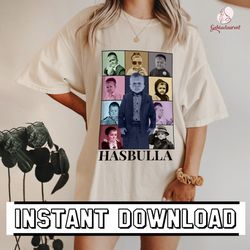 Hasbulla The Eras Style Design, Retro King Hasbulla, PNG Instant Download