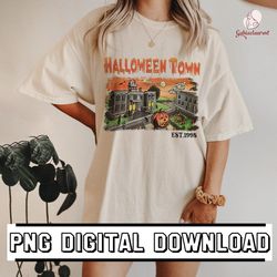 Retro Halloween Town University PNG, Halloween Town PNG Sublimation, Halloweentown University File Download, Sublimation