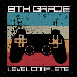 2nd Level Complete Video Gamer Graduation TShirt Svg, Gamer TShirt Svg, Silhouette Cameo, Cricut File, Svg, Png, Eps, Dx