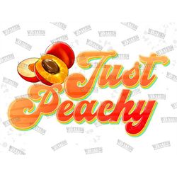 Just peach png sublimation design download, hello summer png, summer vibes png, peach png,  Summer Design,Vintage Clipar