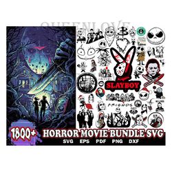 1800 Files Horror Movies Halloween Svg Bundle