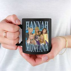 Retro Hannah Montana Mug -miley cyrus coffee mug,miley cyrus coffee cup,hannah montana tour,hannah montana miley,miley c