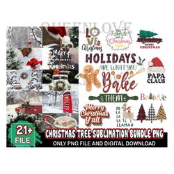 Christmas Sublimation Bundle Png, Christmas Png, Christmas Tree Png, Xmas Png, Merry Christmas Png, Santa Png, Christmas