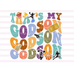 That's My Godson Svg, Favorite Basketball Player Svg, Basketball Shirt Svg, Basketball Family Svg, Godmother Svg, Basket