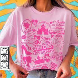 barbie life in plastic shirt,barbie fan shirt,cheetah barbie shirt,barbie dream house,ken shirt,barbie 2023,come on barb