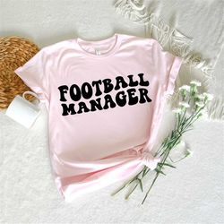 Football Manager Svg, Football Svg, Football Fan Svg, Football Mom Svg, Sport T-Shirt Svg, Cheer Svg, Wavy Stacked Svg,