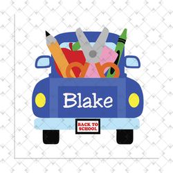 Back to school svg, Happy first day of school, back to school, hello school, blake svg, car svg, hello school svg, first
