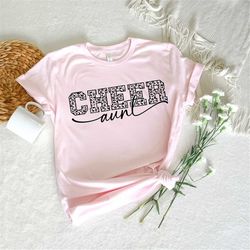 Cheer Aunt Svg, Cheerleading T-shirt Svg, Cheer Squad Svg, Cheerleader Quote Svg, Megaphone Svg, Cheer Aunt Cut File, Ch