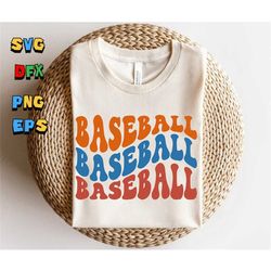 Baseball Svg, Baseball Fan Svg, Baseball Mom T-Shirt Svg, Wavy Stacked Svg, Football Svg, Baseball Svg, Sports Lover Svg