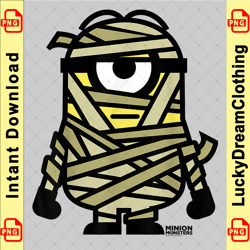 despicable me mummy halloween monster graphic