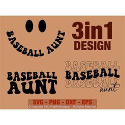 Baseball Aunt Svg, Baseball Svg, Baseball Fan Svg, Baseball Aunt Shirt Svg, Baseball Family Svg, Baseball Season Svg, Sp
