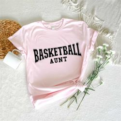 Basketball Aunt Svg, Basketball Svg, Basketball Season Svg, Basketball Family Svg, Basketball Fan Svg, Basketball Aunt T