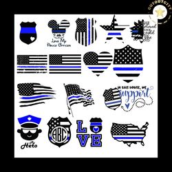 Police Bundle Svg, Jobs Svg, Trending Svg, Police Svg, Police Gift Svg, Police Love Svg, America Flag Svg, Police Design