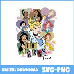 The Eras Tour Svg, Princess Eras Tour Svg, Disney Princess Svg, Princess Svg, Disney Svg - Instant Download