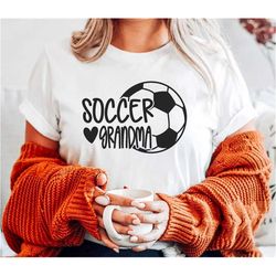 Soccer Grandma Svg Png, Soccer Heart Svg, Grandma Fan Lover, Soccer Grandma Shirt Svg, Soccer Ball Grandma Svg