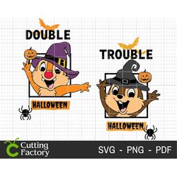 Mouse Couple SVG, Halloween Svg, Halloween Png, Spooky Svg, Trick Or Treat Svg, Pumpkin Face Svg, Trendy Halloween Svg,