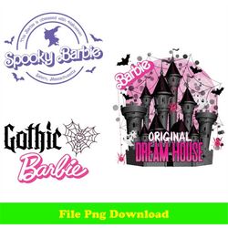 This Barb Is Obsessed With Halloween Spooky Barb Png, Gothic Barb, Original Dream House Png, Barb Movie Png, Barb World