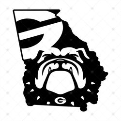 Georgia Bulldogs Football Shirt Svg, Football Club Shirt Svg, Cricut, Silhouette, Svg, Png, Dxf, Eps