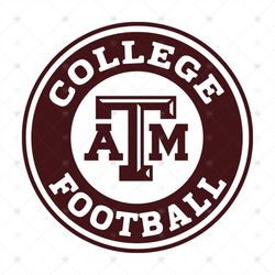 College Texas A&M Aggles football svg