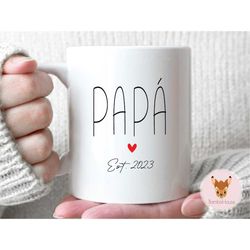Pap - New Pap Gift, New Pap Mug, New Baby Gift, First Time Father's Day Gift, Dad Gift, Dad Mug, Christmas Gift For Pap,