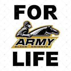 For Army black knights life svg