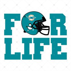 For Miami dolphin life svg