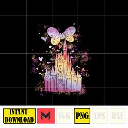 Disney Castle Magic World Mouse Vacation Png, Fireworks, Party Png, sublimation design, digital download (3)