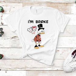 Scrooge McDuck I'm broke, Donald Duck  svg, Broke, Ducktales  Studio3, JPEG,PNG