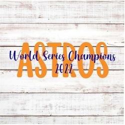 Astros-SVG-PNG - World Series Champions