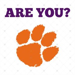 Are you Tiger svg