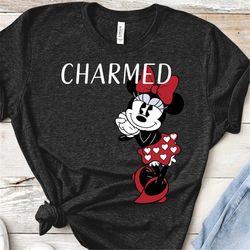 Mickey and Minnie Valentine's Day/Anniversary matching couples shirt world class charmer/charmer, svg, studio3, jpeg, pn