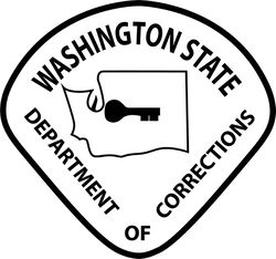 washington state department of corrections patch vector file cnc engraving, cricut, vinyl file
