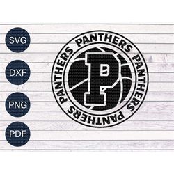 Panthers SVG,school spirit svg,monogram svg,school pride svg,sublimation png file,svg png dxf, cricut cut files,digital