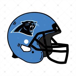 helmet Carolina Panthers svg