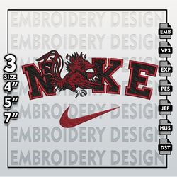 NCAA Embroidery Files, Nike South Carolina Gamecocks Embroidery Designs,  Carolina Gamecocks, Machine Embroidery Files