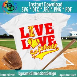 Softball SVG, Softball svg, Softball Sublimation, Softball Shirt SVG, Cricut cut File, Team, Instant Download
