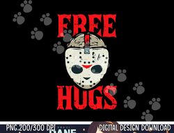 Free Hugs Lazy Halloween Costume Scary Creepy Horror Movie png, sublimation copy