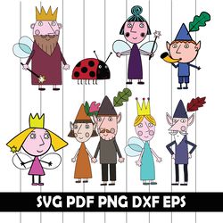 Ben and holly little kingdom clipart, Ben and holly little kingdom svg, Ben and holly little kingdom png, Ben and holly