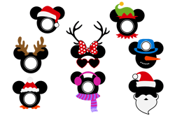 Christmas Characters Svg, Merry Christmas Svg, Christmas svg, Christmas design, santa Svg, Noel Svg, Digital Download