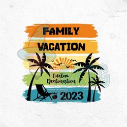 Custom Destination, 2023 Family Vacation PNG Bundle, Vacay Castle, Family Trip Mickey Minnie World, Trip 2023, 100th Yea