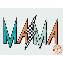 Rocker Mama PNG-Mom Sublimation Digital Design Download-edgy mama png, retro mama png, vintage mama png, rock mom png, p