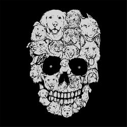 Dog Skull Svg, Funny Dog Svg, Skull Shirt Svg, Silhouette Cameo, Cricut file SVG PNG, EPS, Dxf