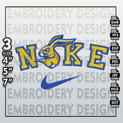 NCAA Embroidery Files, Nike South Dakota State Jackrabbits Embroidery Designs, Jackrabbits, Machine Embroidery Files