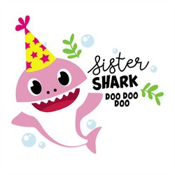 Big sister shark, family shark, family shirt, sister, sister svg, sister gift, little sister, big sister, Png, Dxf, Eps