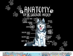 Funny Anatomy Siberian Husky Dog Lover  png, sublimation copy