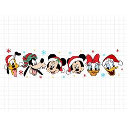 Christmas Squad, Christmas Svg Png, Best Day Ever, Character Face Xmas, Christmas Friends Svg, Holiday Svg Png Files For